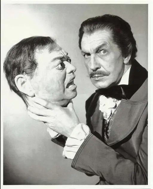 Price with severed head